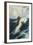 Flying Fish-Herbert James Draper-Framed Art Print