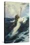 Flying Fish-Herbert James Draper-Stretched Canvas