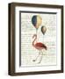 Flying Flamingo-Sue Schlabach-Framed Art Print