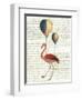 Flying Flamingo-Sue Schlabach-Framed Art Print