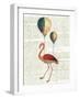 Flying Flamingo-Sue Schlabach-Framed Art Print