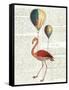 Flying Flamingo-Sue Schlabach-Framed Stretched Canvas