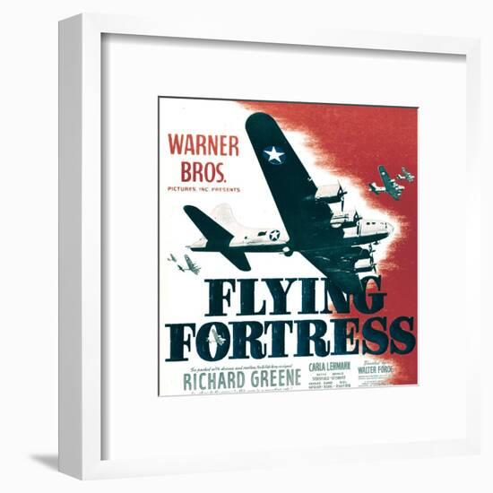 Flying Fortess, 1942-null-Framed Art Print