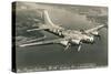 Flying Fortress, B-17E Bomber-null-Stretched Canvas