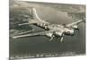 Flying Fortress, B-17E Bomber-null-Mounted Premium Giclee Print