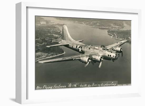 Flying Fortress, B-17E Bomber-null-Framed Art Print