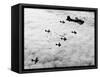 Flying Fortresses in Flight over Germany-null-Framed Stretched Canvas