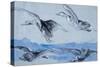 Flying Geese-Felix Bracquemond-Stretched Canvas