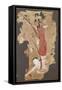 Flying Genie Or, Apsaras, from Dunhuang, Gansu Province, 9th-10th Century-null-Framed Stretched Canvas