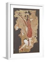 Flying Genie Or, Apsaras, from Dunhuang, Gansu Province, 9th-10th Century-null-Framed Giclee Print