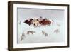 Flying Hooves-Charles Marion Russell-Framed Giclee Print