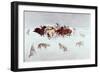 Flying Hooves-Charles Marion Russell-Framed Giclee Print
