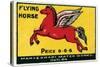Flying Horse-null-Stretched Canvas