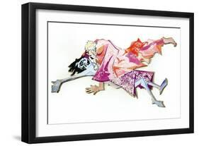 Flying Kimonas-Norma Kramer-Framed Art Print