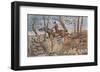 Flying Leap-Henry Thomas Alken-Framed Art Print