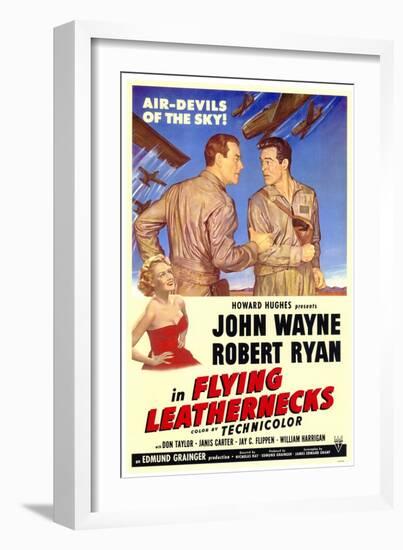 Flying Leathernecks, 1951-null-Framed Art Print