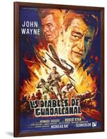 Flying Leathernecks, (aka Les Diables De Guadacanal), Robert Ryan, John Wayne, 1951-null-Framed Art Print