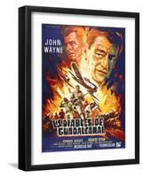 Flying Leathernecks, (aka Les Diables De Guadacanal), Robert Ryan, John Wayne, 1951-null-Framed Art Print