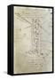 Flying Machine, Drawing by Leonardo Da Vinci-null-Framed Stretched Canvas