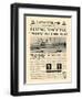 Flying Machine Takes to the Air!-The Vintage Collection-Framed Art Print