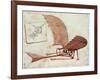 Flying Machine-Leonardo da Vinci-Framed Giclee Print