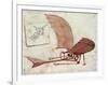 Flying Machine-Leonardo da Vinci-Framed Giclee Print