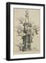 Flying Machines in the Shape Of Fish-Albert Robida-Framed Premium Giclee Print