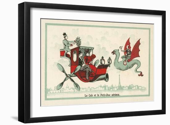 Flying Machines-null-Framed Giclee Print