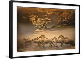 Flying Manes-Bobbie Goodrich-Framed Giclee Print