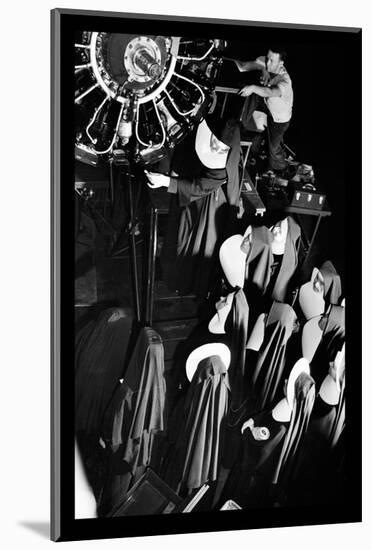 Flying Nun Pre-Flight Class, Washington D.C.-Ann Rosener-Mounted Photo