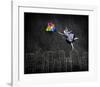 Flying On The Rooftops-Nj Sabs-Framed Giclee Print