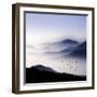 Flying over the Fog-Philippe Sainte-Laudy-Framed Photographic Print