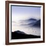 Flying over the Fog-Philippe Sainte-Laudy-Framed Photographic Print