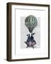 Flying Penguins-Fab Funky-Framed Art Print