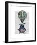 Flying Penguins-Fab Funky-Framed Art Print