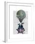 Flying Penguins-Fab Funky-Framed Art Print