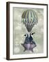 Flying Penguins-Fab Funky-Framed Art Print