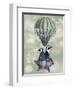 Flying Penguins-Fab Funky-Framed Art Print