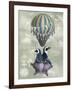 Flying Penguins-Fab Funky-Framed Art Print