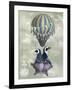 Flying Penguins-Fab Funky-Framed Art Print