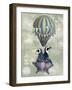 Flying Penguins-Fab Funky-Framed Art Print