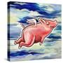 Flying Pig-Howie Green-Stretched Canvas
