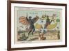 Flying Policeman in the Year 2000-null-Framed Giclee Print