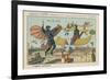 Flying Policeman in the Year 2000-null-Framed Giclee Print