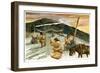 Flying Prayers on the Maium Pass, 1898-null-Framed Giclee Print