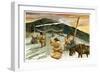 Flying Prayers on the Maium Pass, 1898-null-Framed Giclee Print