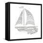 Flying Sails-Pam Varacek-Framed Stretched Canvas