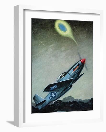 Flying Saucer, 1952-null-Framed Giclee Print