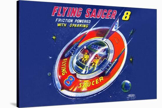 Flying Saucer 8-null-Stretched Canvas