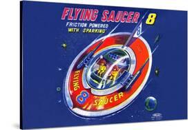 Flying Saucer 8-null-Stretched Canvas